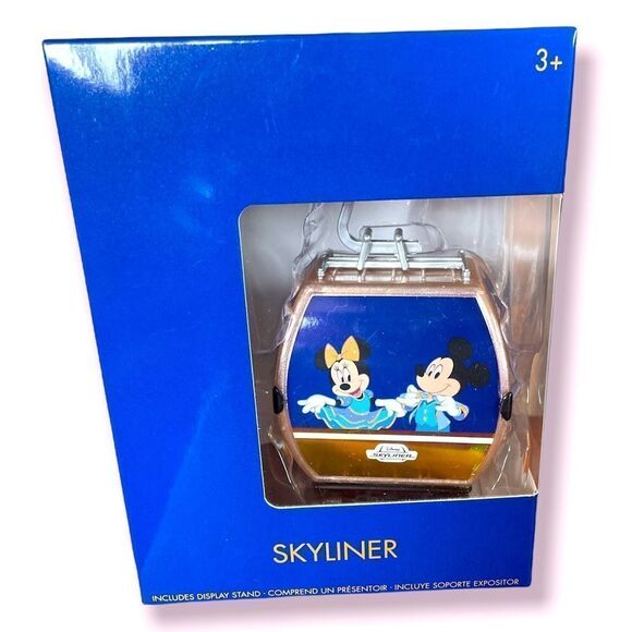 NIB Disney 50th Anniversary Skyliner Ornament with stand - Picture 3 of 6
